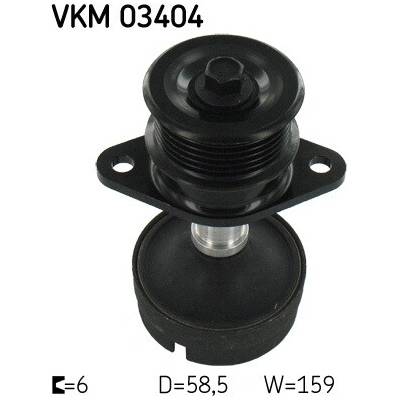 Voľnobeżka alternátora SKF VKM 03404