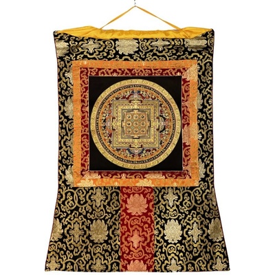 Malovaný obraz THANGKA 90x59 cm