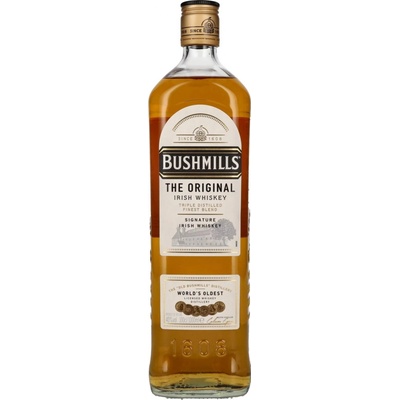 Bushmills Original 40% 1 l (čistá fľaša)