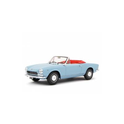 Laudoracing-Models 1/18 – Fiat 124 Sport Spider 1968 – Bleu – Résine (LM172C)
