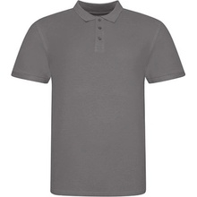 Just Polos pánska polokošeľa JP100 charcoal