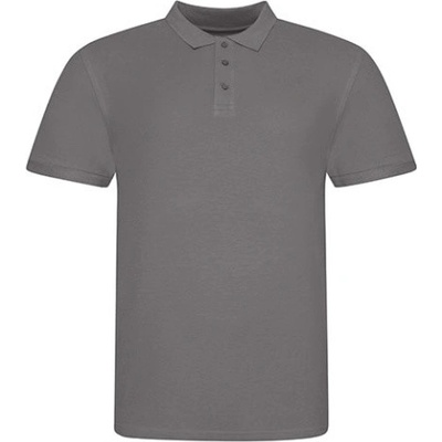 Just Polos pánska polokošeľa JP100 charcoal