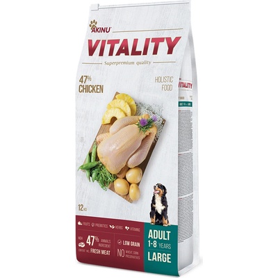 Akinu Vitality pes senior velký kuře 12 kg