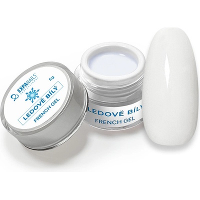 Expa nails expanails uv gel french white francie ledově bílý 15 g