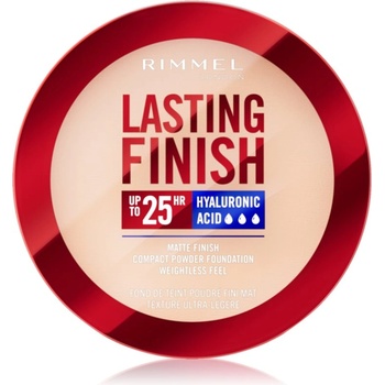 Rimmel Lasting Finish 25H компактна пудра SPF 20 цвят Fair Porcelain 7 гр