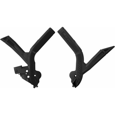 RACETECH (RTECH) kompletní kryty rámu BI-MATERIAL SUPER GRIP BETA RR 250 / 300 / 350 / 390 / 430 / 480 '24, barva černá