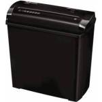 Fellowes Шредер за унищожаване на документи Fellowes Powershred P-25S, Strip-Cut, 11 L, 5 листа / 70 g, 7 мм изрезка, P-1, 3 мин. работа, Черен, 2030280048