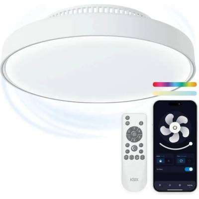 Ksix Вентилатор за таван с осветление KSIX Mistral 4000 Lm