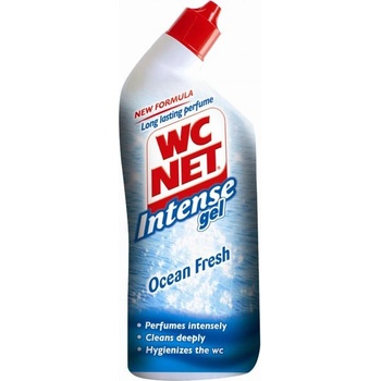 WC Net Intense Gel gelový WC čistič Ocean Fresh 750 ml