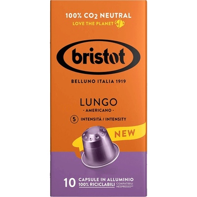 Bristot Nespresso Lungo 55 G Kapsule 10 Ks