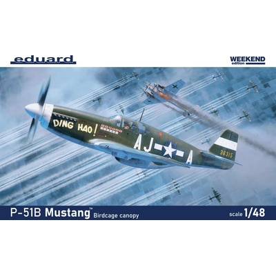 Eduard North American P-51B/C Mustang Birdcage Canopy WEEKEND edition 1:48