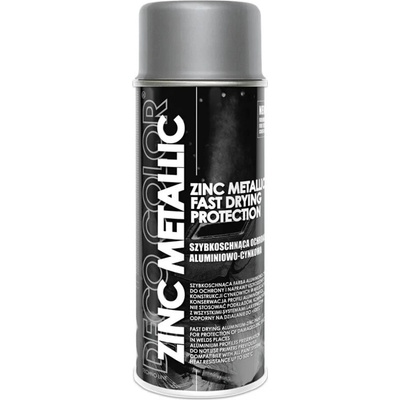 Deco Color Zink Metallic 400 ml - na opravu pozinkovaných a hliníkových povrchov do 500°C