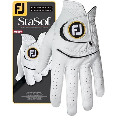 FootJoy StaSof Mens Golf Glove Biela Pravá S