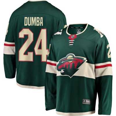 Fanatics Dres Minnesota Wild #24 Matt Dumba Breakaway Alternate Jersey