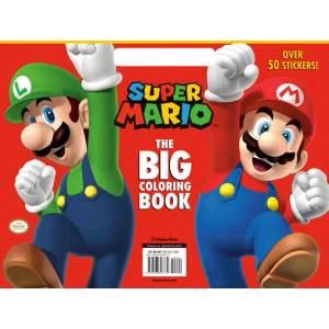Super Mario: The Big Coloring Book (ISBN: 9780593307779)