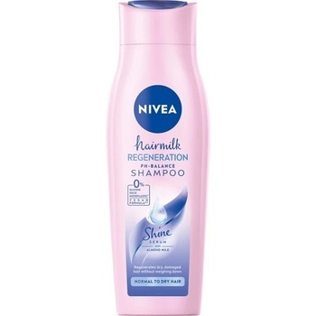 Nivea Hairmilk Shine šampon 250 ml