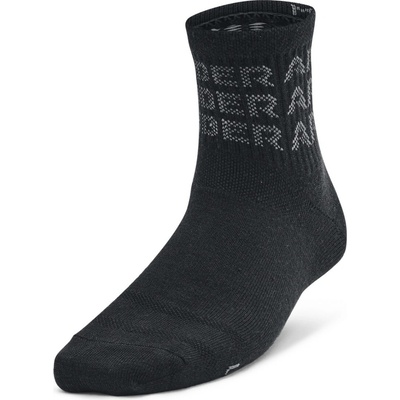 Under Armour ESSENTIAL QUARTER SOCKS 6 PAIRS K 1387060-001 čierne
