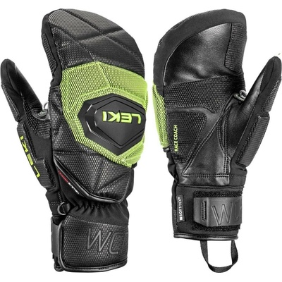 Leki WCR Coach 3D mitt black-ice lemon