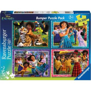 Image 1 of Ravensburger Пъзел Ravensburger от 4 х 100 части - Енканто (5660)