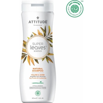 Attitude Super leaves Shampoo lesk a objem pro jemné vlasy 473 ml