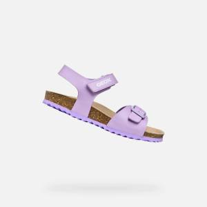 Geox Виолетови детски сандали Geox Adriel Geox | Lilav | Момичешки | 39