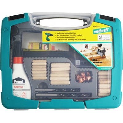 Univerzální box na drevené kolíky Wolfcraft 464500