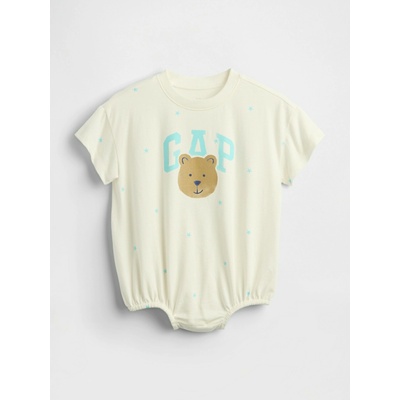 GAP Бебешко боди с логото на Gap GAP | Byal | Момчешки | 62-68