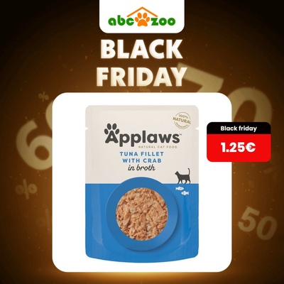 Applaws cat s tuniakom a krabom vo vývare 70 g