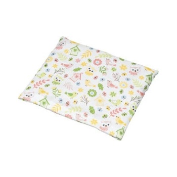 TORF ZIEGLER Polštářek s pšeničným zrnem barevné sovičky 19 x 18 cm