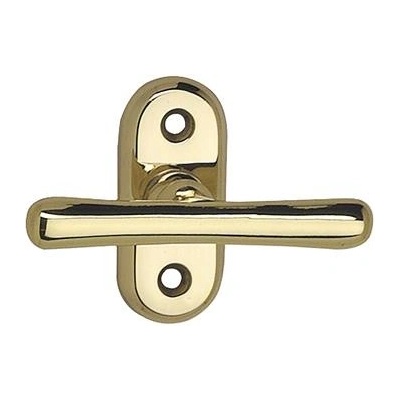 GRUNDMANN okenní klika oliva ELEGANT 526 - 7x35, mosaz leštěná