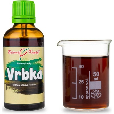 Bylinné kapky Vrbka bylinné kapky tinktura 50 ml