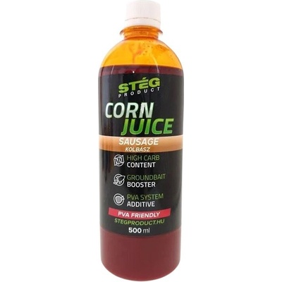 Stég Posilňovač Corn Juice Sausage 500 ml