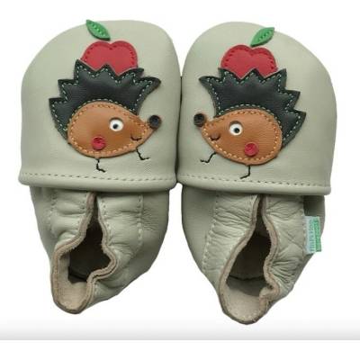 Hopi Hop barefoot kožené capáčky Ježurka