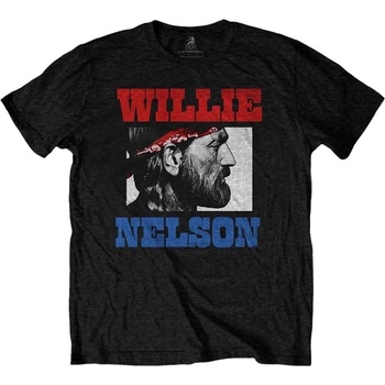 Willie Nelson Stare Black 2XL Риза (WNTS05MB05)
