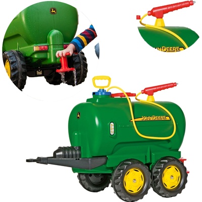Rolly Toys Príves Cisterna John Deere pumpa striekačka