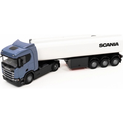 EMEK Hračka kamión SCANIA R500 Next Gen modrý s cisternovým návesom