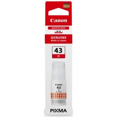 Canon БУТИЛКА МАСТИЛО ЗА CANON PIXMA G540/G640 - /43/ - GI-43R (GI43R) - Ink Bottle - Red - PN 4716C001 (201CANGI43R)