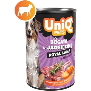Uniq Pets Dog Wet Food Royal Lamb 375g - мокра храна за кучета с агнешко