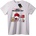 NOONEBRAND Тениска Hello Kitty Свети Валентин - 4XL, White