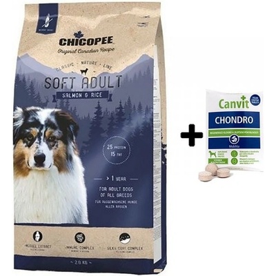 Chicopee Classic Nature Line Soft Adult Salmon & Rice 15 kg