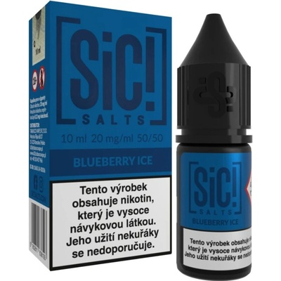Sic! Salts Blueberry Ice 10 ml 10 mg