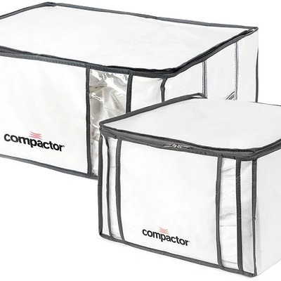 Compactor Sada vakuových úložných boxů Life, 1 × M 125 litrů, 1× XL 190 litrů – Zbozi.Blesk.cz