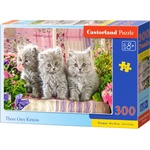 Castorland Пъзел Castorland от 300 части - Три сиви котенца (B-030330) - baby