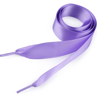 Prima-obchod Saténové tkaničky do bot, tenisek a mikin délka 110 cm, barva 18 fialová lila