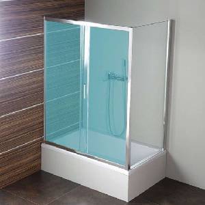 POLYSAN Deep - Душ кабина 90x150 см, прозрачно стъкло MD3315 (MD3315)