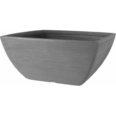 NohelGarden NG 60195an Žardinka TROPEA plastová antracit 52x52x25 cm 520x520x250