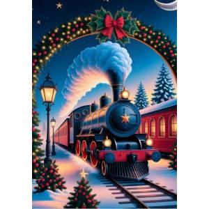 Alipson Puzzle - Puzzle The Magic Christmas Train - 1 000 piese