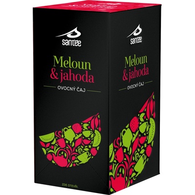 Santée Meloun & Jahoda porcovaný čaj 20 x 2,5 g