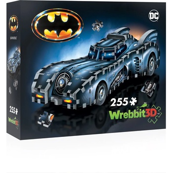 Wrebbit - Puzzle Batman Batmobile 3D - 300 piese