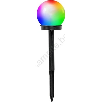 Kobi LED RGB слънчева лампа SPHERE LED/1, 2V IP44 40 mAh Ø 10 см (KB0662)